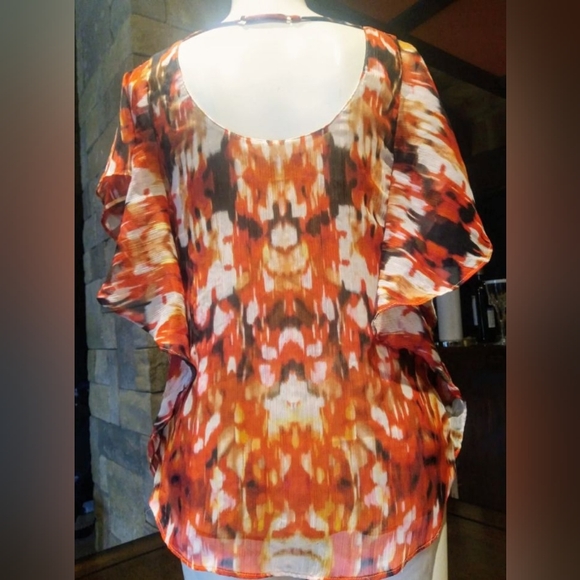 Guess woman sheer blouson - Picture 4 of 7